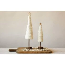 Hello Honey® 18" Wool Christmas Tree With Star -Northlight Shop D758730S 2