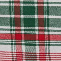 DII® Yuletide Plaid Tablecloth 8 DII® Yuletide Plaid Tablecloth -Northlight Shop M20014647 3