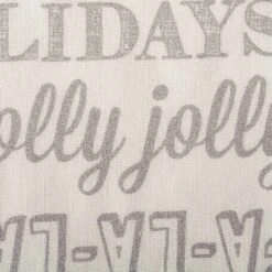 DII® Silver Christmas Collage Tablecloth 7 DII® Silver Christmas Collage Tablecloth -Northlight Shop M20014650 3