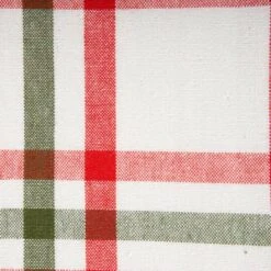 DII® Nutcracker Plaid Tablecloth -Northlight Shop M20014651 3